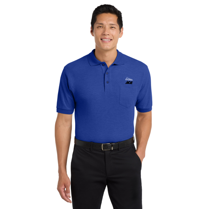 Port Authority Silk Touch TALL Polo with Pocket