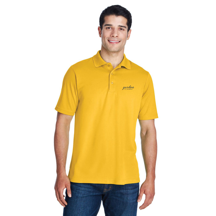 Mens Performance Pique Polo